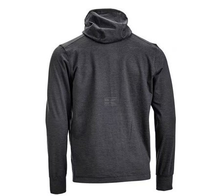 Divers - Non définie - Polaire zippé avec capuche homme, anthracite 2XL