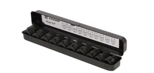 Divers - Non définie - "Jeu 10 douilles à choc 1/2"""