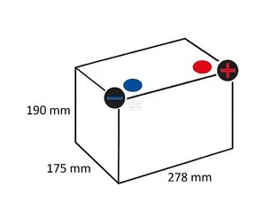 Divers - Non définie - Batterie 12V 74Ah