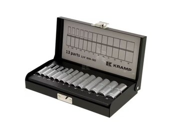 Divers - Non définie - "Jeu de douilles 1/4"" 13 pièc