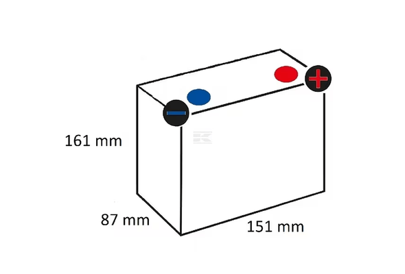 Divers - Non définie - Batterie 12V 14Ah 230A