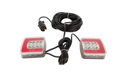 Divers - Non définie - Kit signalisation LED feux arrière câble 12 m magnétique