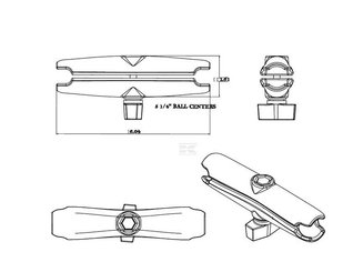 Divers - Non définie - Pince "B" 150 mm