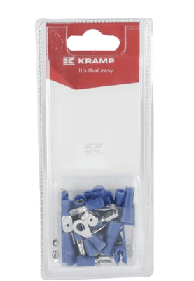 Divers - Non définie - Kit de bornes à sertir bleu (x34)