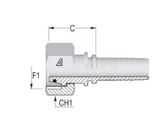 Divers - Non définie - Raccord DN13-M26x150-18L