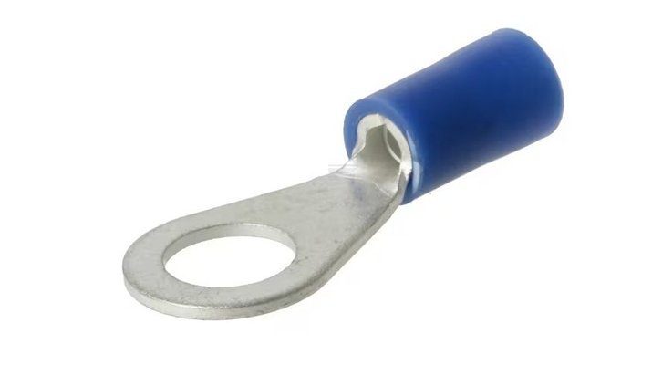 Divers - Non définie - Cosse à anneau bleue Ø6mm - 1,5-2,5mm² (x6)