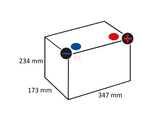 Divers - Non définie - Batterie 12V 110Ah