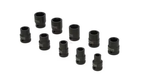 Divers - Non définie - "Jeu 10 douilles à choc 1/2"""