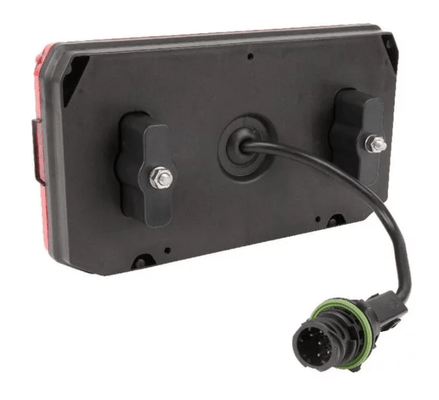 Divers - Non définie - Feu arrière LED rectangle gauche 12-24V, 242x134x36.5mm, 7-fiches