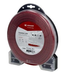 Divers - Non définie - Fil de coupe Ø 2.4mm 88m torsadé rouge