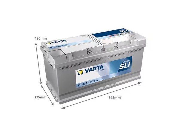 Divers - Non définie - Batterie 12V 110Ah Silver Dyna