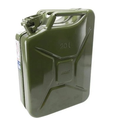 Divers - Non définie - Jerrican métal 20 litres vert