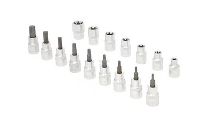 Divers - Non définie - "Jeu Torx T20-T60 1/2"" 16pcs"