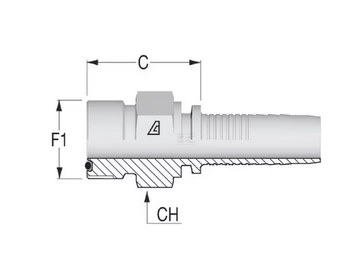 Divers - Non définie - RACCORD A SERTIR DN06-9/16