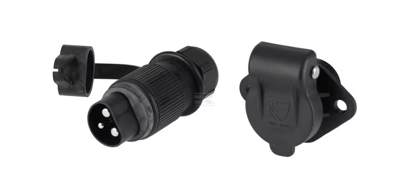 Divers - Non définie - Fiche 3 poles plastique