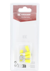 Divers - Non définie - Cosse à anneau, jaune Ø6mm - 4,0-6,0mm² (x6)