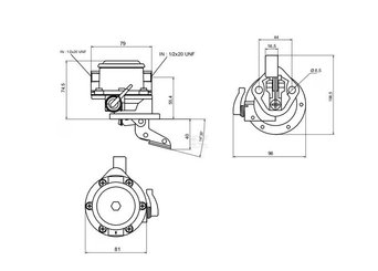 Divers - Non définie - Pompe d'alimentation Perkins