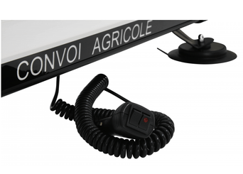 Divers - Non définie - RAMPE DE SIGNALISATION CONVOI AGRICOLE/EXCEPT LED 12/24V