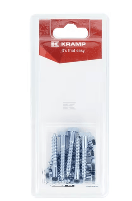 Divers - Non définie - Vis à bois M6 x 40mm (x10)