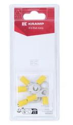 Divers - Non définie - Cosse à anneau jaune Ø8mm - 4,0-6,0mm² (x6)