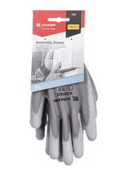 Divers - Non définie - Gants de travail 1.001 10/XL, paquet de 3, gris