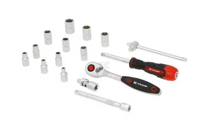 Divers - Non définie - "Jeu de douilles 1/4"" 16 pièc