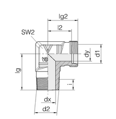 Divers - Non définie - Coude male