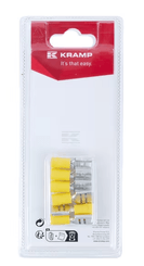 Divers - Non définie - Cosse plate femelle, jaune 9,4x1,2mm - 4,0-6,0mm² (x6)