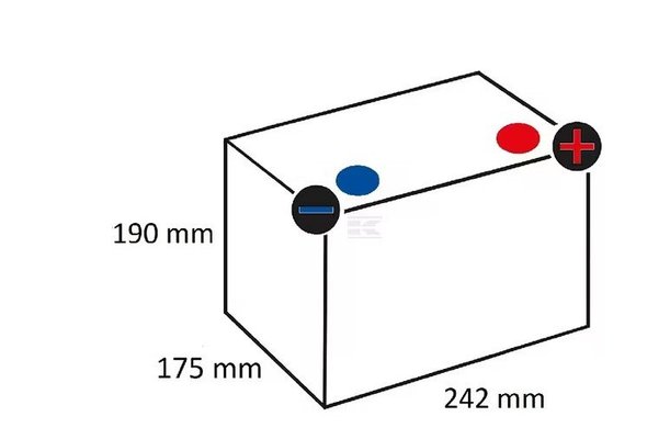 Divers - Non définie - Batterie 12V 60Ah