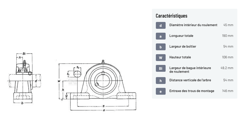 Divers - Non définie - Palier