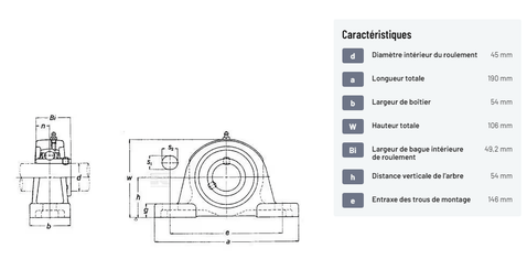 Divers - Non définie - Palier