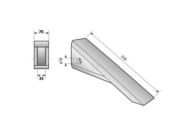 Divers - Non définie - Pointe pour sous-soleuse utilisable pour Quivogne