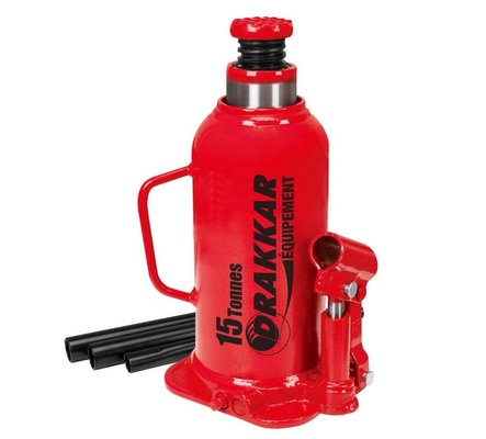 Divers - Non définie - Cric bouteille hydraulique base soudée 15T