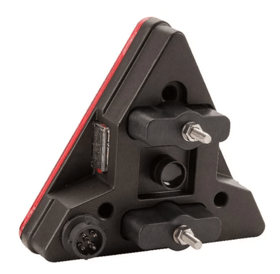 Divers - Non définie - Feu arrière LED gauche triangulaire, 12-24V, 163x144x38.8mm, 5-fiches