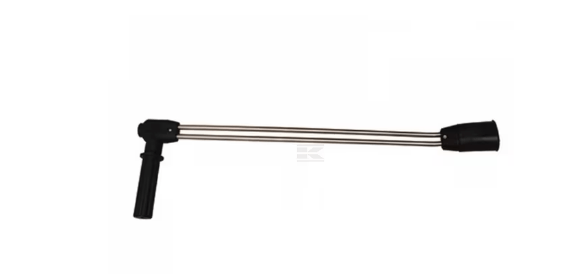 Divers - Non définie - 1/2 lance double HP inox côté buse 500 mm