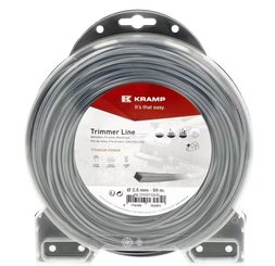 Divers - Non définie - Fil de coupe Ø 2.5mm 59m carré Titanium Power gris