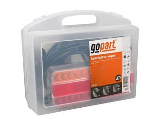 Divers - Non définie - Kit signalisation LED feux arrière câble 12 m magnétique