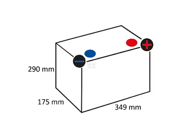 Divers - Non définie - Batterie 12V 125Ah