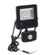 Projecteur LED, 10W, capteur 6500K