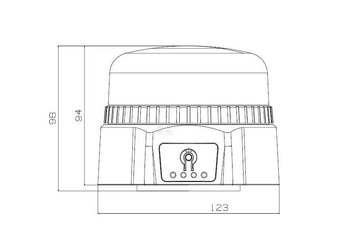 Eclairage - Feux & Gyrophare - Gyrophare à LED rechargeable