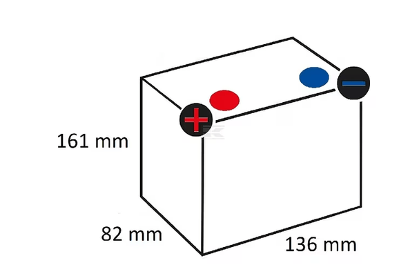 Divers - Non définie - Batterie 12V 12Ah 160A Sports motorisés Freshpack VARTA