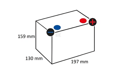 Divers - Non définie - Batterie 12V 24Ah 250A