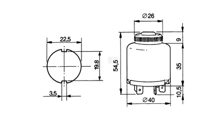 Divers - Non définie - Interrupteur de démarrage