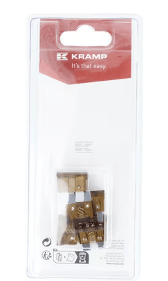 Divers - Non définie - Fusible 7,5 A x 20 mm, lame (x6)