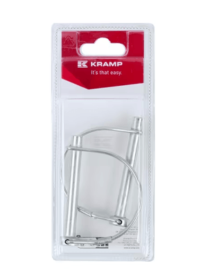 Divers - Non définie - Goupille de verrouillage en fil métallique 8 mm x 68 mm (x2)