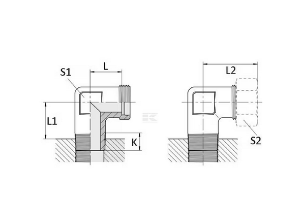 Divers - Non définie - Coude male