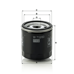 Divers - Non définie - Cartouche Filtre à huile