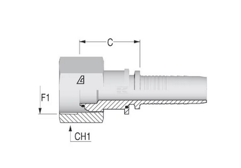Divers - Non définie - "Raccord á sertir DN25-1"" BSP
