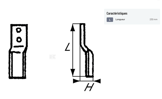Accessoires - Lames - Lame rotalabour D