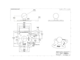Divers - Non définie - Socle RAM a. boule caout. 1,5"